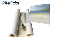 Na bazie wody atramentowe płótno do nadruku / 100% bawełna Art Canvas Rolls Matte Surface