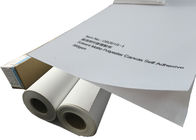 Eco Solvent Matte Polyester Canvas Rolls Removable Self Adhesive 380gsm