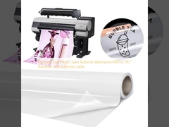 Materiał etykiety pigmentów Farbnik atramentowy Wodoszczelny 80mic PET Rainbow Self-adhesive Lable