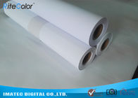 42&quot; / 44&quot; Matte Coated Inkjet Paper Rolls Wide Format Printing Anti Fading