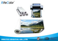 240 g / m² Wodny papier fotograficzny RC Lustre Photo Paper / Inkjet Photo Roll