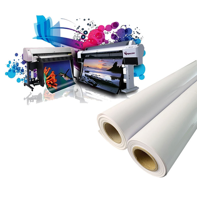Inkjet Digital 420gsm Matowa, wodoodporna rolka płótna polibawełnianego do drukowania Epson