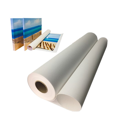 Lateks / Eco Solvent Inkjet Poly Cotton Canvas Matte Finish dla druku dużego formatu