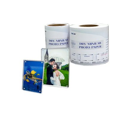 Wodoszczelny papier fotograficzny typu RC Luster Dry Minilab