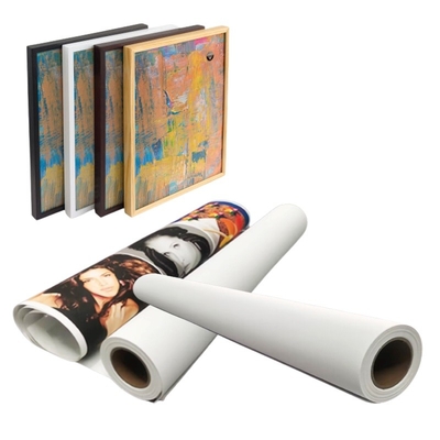 Wielkoformatowy druk Mat 280gsm Polyester Canvas For Eco Solvent Ink