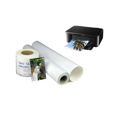 Wstrzykiwacz atramentu suchy Minilab Drukarki Papier Lustrowy Fotopapier Roll For Minilab Printer