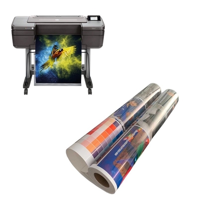 Papier fotograficzny pokryty błyszczącą żywicą do druku atramentowego dużego formatu