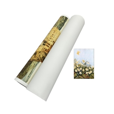 Wodoszczelny 260g Matte Art Polyester Inkjet Canvas Roll Do Druku