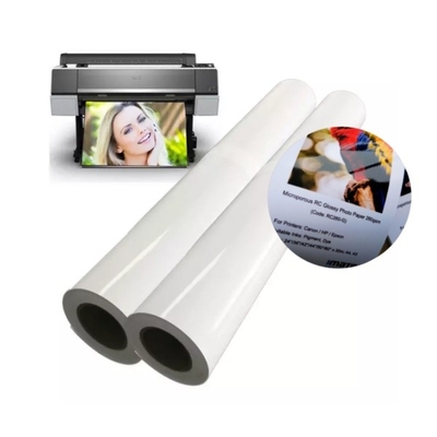 Wodoszczelny papier fotograficzny powlekany żywicą 260gm Papier błyszczący do druku atramentowego