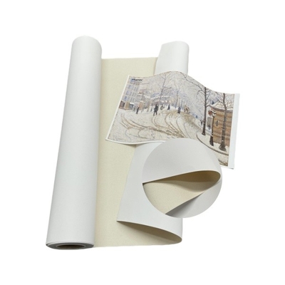 Sprzedaż w fabryce Inkjet Cotton Canvas 360gsm Art Printing Canvas Roll