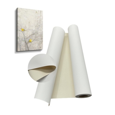 Drukowalne płótno sztuki 360gm Inkjet Printing Pure Cotton Canvas Roll