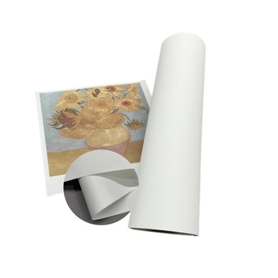 Ceny fabryczne Inkjet Polyester Canvas Roll 280gsm Matte Canvas For Inkjet Printing