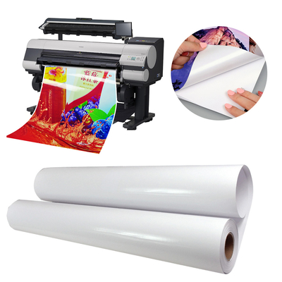 Wodoszczelny CC Glossy Self Adhesive Label Sticker Paper 115gsm