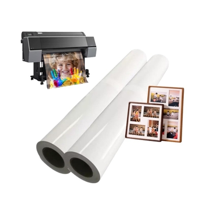 Cyfrowy druk 260gsm wodoodporny papier fotograficzny do drukarek atramentowych RC błyszczący w rolce