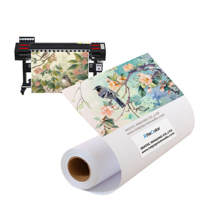 130 gm Matte powlekany papier fotograficzny Roll For Format Printing Powlekany żywicą