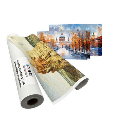Drukowanie wielkoformatowe 280gm Matte Polyester Wall Art Canvas Printing