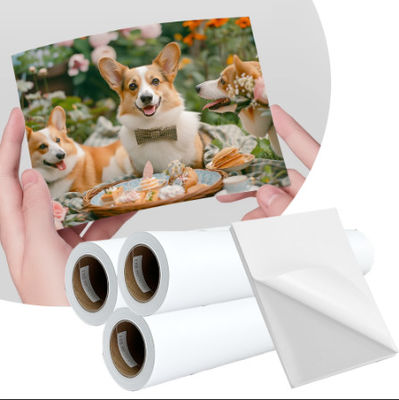 108 gm Papier naklejki do etykiet