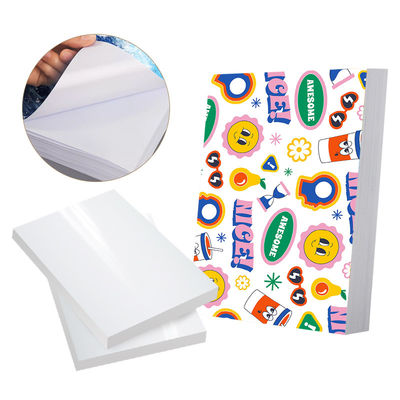 Samoprzylepny wodoszczelny barwnik pigment Inkjet Matte Coated Label Sticker Paper 128gsm