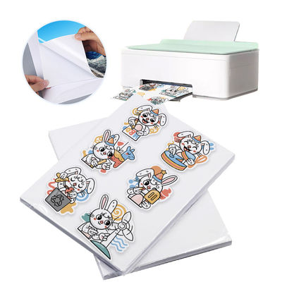 Niestandardowy druk etykiet prywatnych A3 A4 A5 Papier o gramaturze 108 g / m2 Matowa naklejka