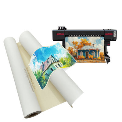 Eco Solvent Latex UV Inkjet Printing 360gm Matte Polycotton Canvas