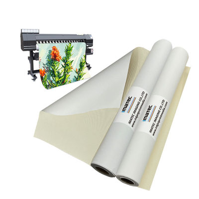 420gm szeroki format Mat Inkjet Cotton Canvas Anti-Cracking Easy Stretching