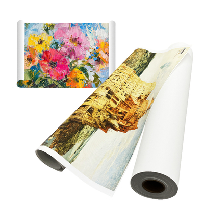 Rolka płótna polibawełnianego 380gsm Matte do drukarek lateksowych UV Eco-Solvent