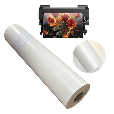 Premium Glossy Polycotton Canvas Roll do natychmiastowego suchej druku atramentowego na bazie wody