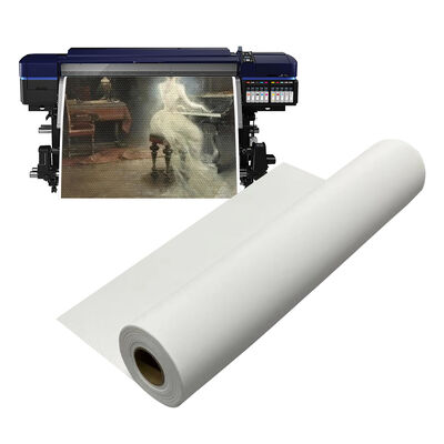 280 gm Matte Waterproof Polyester Canvas Rolls do druku atramentowego o wysokiej rozdzielczości