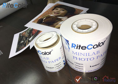 Premium Digital RC Inkjet 240Gsm Papier fotograficzny Minilab w rolce błyszczący i połysk w 4 
