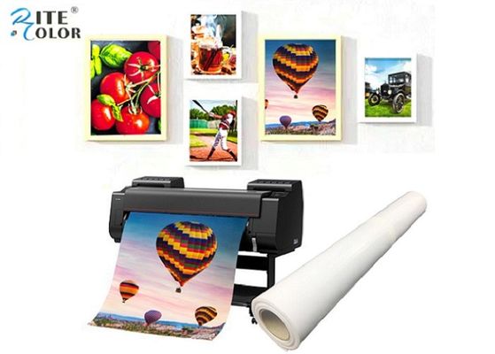 Papier fotograficzny Inkjet RC Resin Coated 190gsm błyszcząca rolka dużego formatu