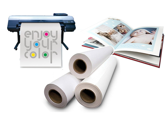 24-calowy błyszczący papier fotograficzny RC do drukarek atramentowych