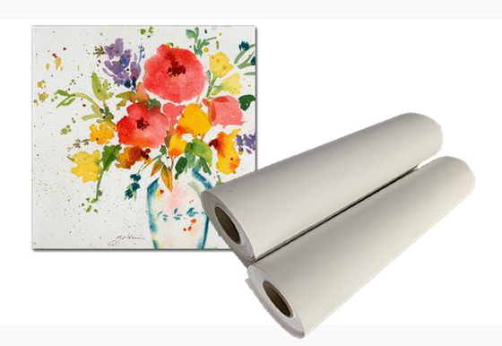Artysta Inkjet Printable Poly Cotton Canvas Roll do drukarki wielkoformatowej